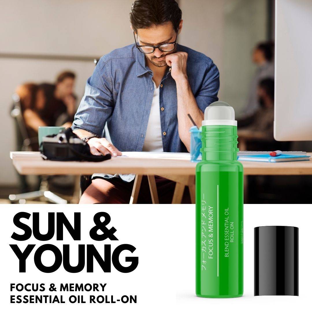 Focus & Memory Essential Oil Roll-On 10 ML